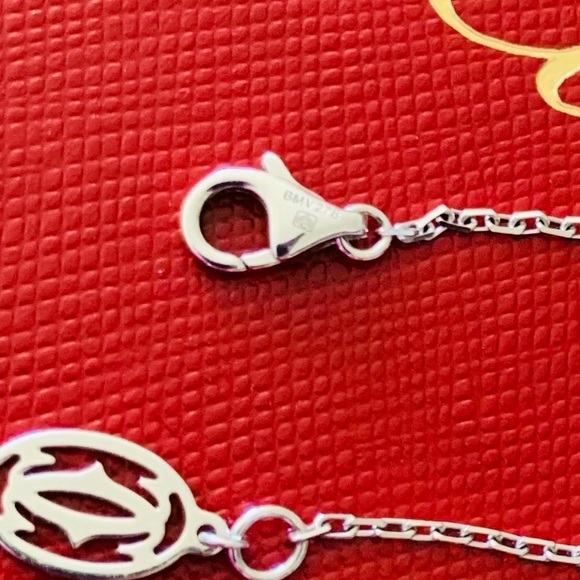 CARTIER D'AMOUR PENDANT, DIAMOND, SMALL MODEL white gold, necklace, authentic - Picture 7 of 8